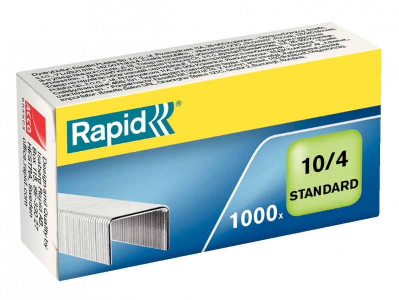Capse Rapid Standard, 10/4, 2-10 coli, 1000 buc/cutie