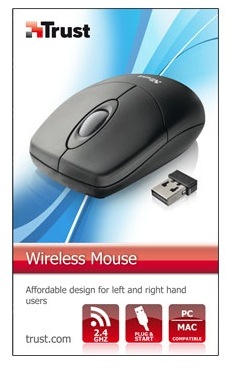 Mouse optic, wireless, TRUST