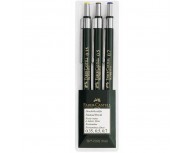 Set 3 creioane mecanice TK-Fine Faber-Castell, 0.35, 0.5, 0.7 mm  