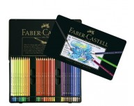 Creioane Colorate Acuarela A.Durer Faber-Castell , cutie din lemn 48 buc