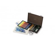 Creioane Colorate Acuarela A.Durer Faber-Castell , 120 culori+CD, cutie metal