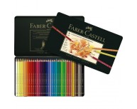Creioane Colorate Polychromos 36 Culori Cutie Metal Faber-Castell