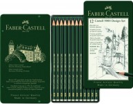 Set Design 12 Creione Grafit Castell 9000 Faber-Castell