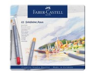 Creioane Colorate Aquarelle 48 Culori Goldfaber Cutie Metal Faber-Castell