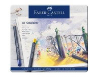 Creioane Colorate 48 Culori Goldfaber Cutie Metal Faber-Castell