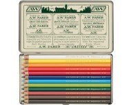 Creioane Colorate 12 Culori 111 Ani Polychromos Faber-Castell 