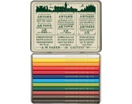 Creioane Colorate Scurte 12 Cul. 111 Ani Polychromos Faber
