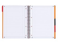 Caiet cu spirala, OXFORD Int. Managerbook, A4+, 80 file-80g/mp, Scribzee, 4 perf, coperta PP-dictand
