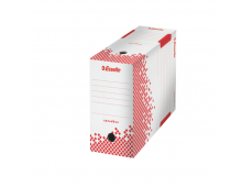 Cutie depozitare si arhivare Esselte Speedbox, carton, 100% reciclat, FSC, reciclabil, 150 mm, alb