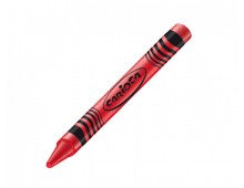 Creioane cerate, rotunde, lavabile, D- 8mm, 24 culori/cutie, CARIOCA Wax Crayons