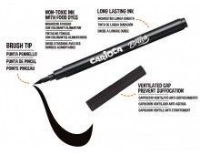 Carioca, varf flexibil - 1-6mm (tip pensula), 20 culori/cutie, CARIOCA Super Brush