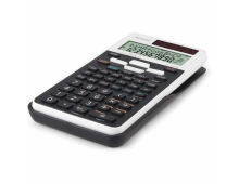 Calculator stiintific, 10 digits, 273 functii, 161x80x15mm, dual power, SHARP EL-531TGWH-negru/alb