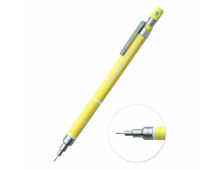 Creion mecanic profesional PENAC Protti PRC-107, 0.7mm, con metalic, varf retractabil, galben, in bl