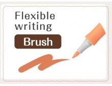 Marker ARTLINE Decorite, varf flexibil (tip pensula) - mov pastel