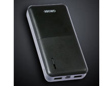 Baterie externa GRIXX Optimum - 15000mAh, cu porturi Micro USB si USB-C - neagra