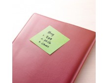 Notes autoadeziv extra-sticky 76 x 76mm, 90 file, Stick`n - verde pastel