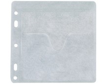 Plicuri plastic PP pentru 2 CD/DVD, 40 buc/set, Q-Connect