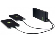 Baterie externa LEITZ Complete de mare viteza cu USB, 10.400 mAh - negru