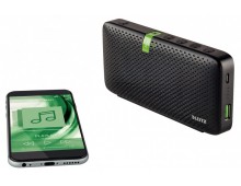 Difuzor stereo portabil LEITZ Complete cu Bluetooth pentru conferinte - negru