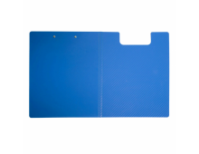 Clipboard dublu A4, plastifiat PP, MAUL Flexx - albastru