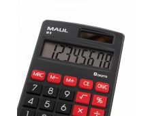 Calculator de buzunar MAUL M8, 8 digits - negru