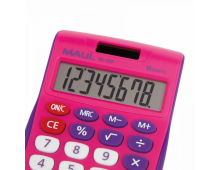 Calculator de birou MAUL MJ450, 8 digits - roz