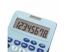 Calculator de birou MAUL MJ550, 8 digits - albastru deschis