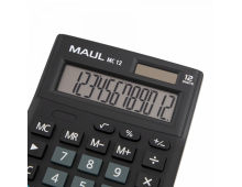 Calculator de birou MAUL MC12, 12 digits - negru