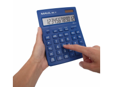 Calculator de birou MAUL MXL12, 12 digits - albastru deschis