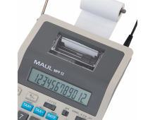 Calculator cu banda MAUL MPP32, 12 digits - gri