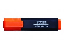 Textmarker varf lat 1-3mm, Office Products - portocaliu