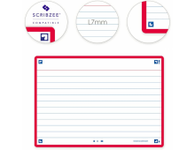 OXFORD Flash Cards 2.0, 80 flash cards/set, A6(105 x 148mm), Scribzee-dict-margine rosie