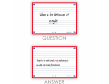 OXFORD Flash Cards 2.0, 80 flash cards/set, A6(105 x 148mm), Scribzee-dict-margine rosie