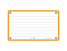 OXFORD Flash Cards 2.0, 80 flash cards/set, A7(75 x 125mm), Scribzee-dict-margine orange