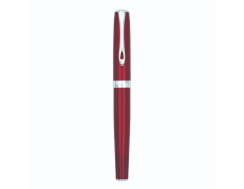 Stilou DIPLOMAT Excellence A2, cu penita M, din otel inoxidabil - Magma Red