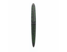Stilou DIPLOMAT Elox Matrix, cu penita M, din otel inoxidabil - black green