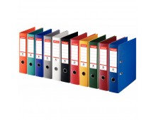 Biblioraft dublu plastifiat, 7.5cm, galben, ESSELTE No. 1 Power