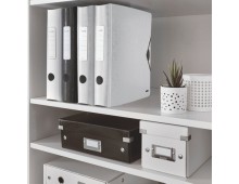Biblioraft LEITZ 180 Active WOW, polyfoam, A4, 65 mm, alb