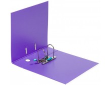 Biblioraft A4, plastifiat PP/PP, 80 mm, OXFORD MyColour - alb/violet