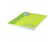 Bloc desen OXFORD, A4, 100 file - 90g/mp, coperta carton verde deschis