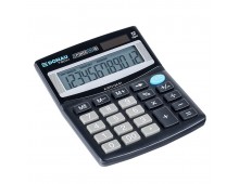 Calculator de birou, 12 digits, 125 x 100 x 27 mm, Donau Tech DT4124 - negru