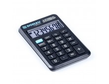 Calculator de buzunar, 8 digits, 98 x 65 x 9 mm, Donau Tech DT2084 - negru