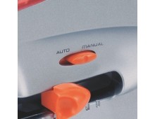 Capsator electric Rapid OPTIMA, cu adaptor, 70 coli, cutie, 500 capse Optima HD70 incluse, argintiu