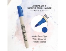 Carioca ARTLINE Supreme, varf flexibil (tip pensula) - albastru