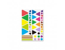 Carte creativa Stick`n Give it a Stick - triunghiuri (+3 ani)