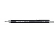 Creion mecanic metalic DERWENT Professional, HB 0.7 mm, rezerve mine si radiere incluse, negru