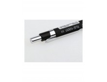 Creion mecanic profesional PENAC TLG - 1000, 0.5mm, grip metalic, varf cilindric fix, negru, in blis