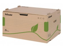 Container arhivare si transport Esselte Eco, deschidere frontala, carton, 100% reciclat, FSC, natur