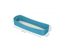 Cutie depozitare LEITZ Cosy MyBox, PS, 30x5x10 cm, albastru celest