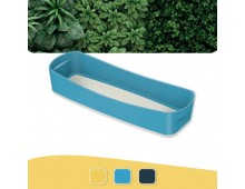 Cutie depozitare LEITZ Cosy MyBox, PS, 30x5x10 cm, albastru celest